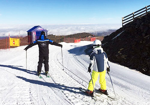 La mejor manera de iniciar a los niños en el esquí es con clases de ski particulares para niños