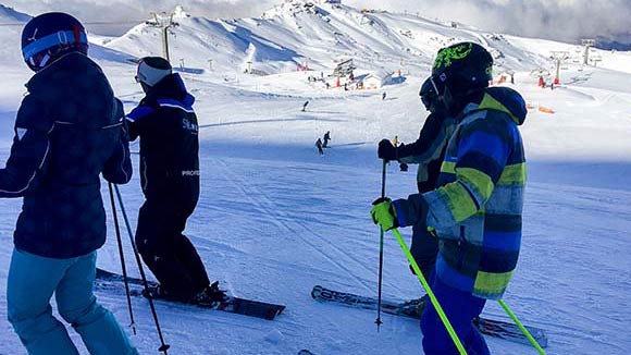 Clases de esquí para adultos en Sierra Nevada