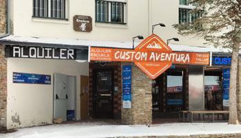 Localización de las Oficinas y Locales de Custom Aventura en Sierra Nevada